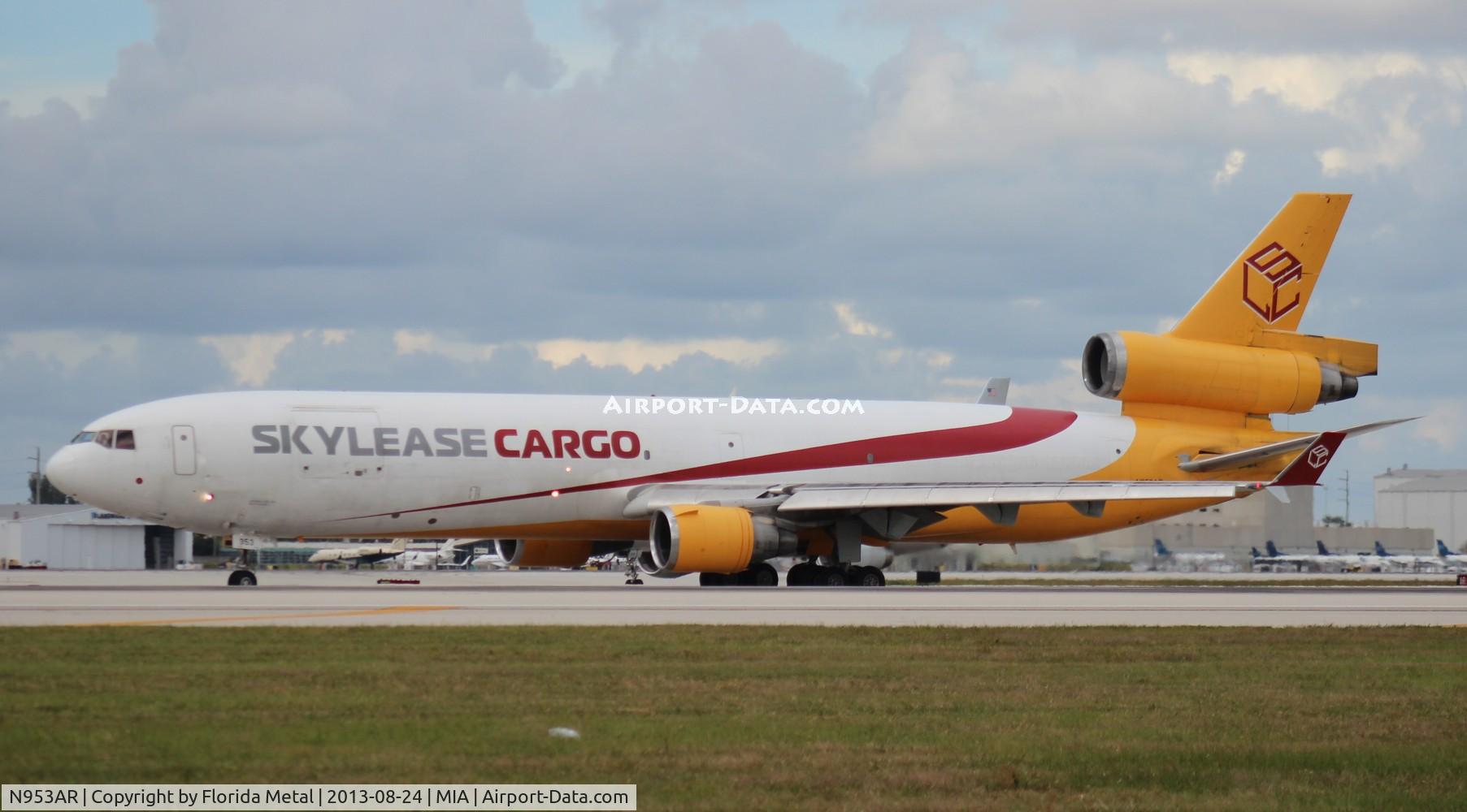 N953AR, McDonnell Douglas MD-11F C/N 48520, Skylease Cargo MD-11F