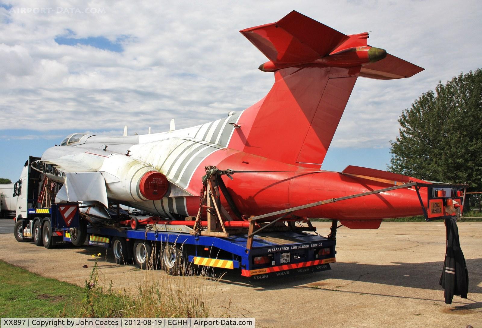 XX897, 1976 Hawker Siddeley Buccaneer S.2B C/N B3-02-75, Off to Shannon