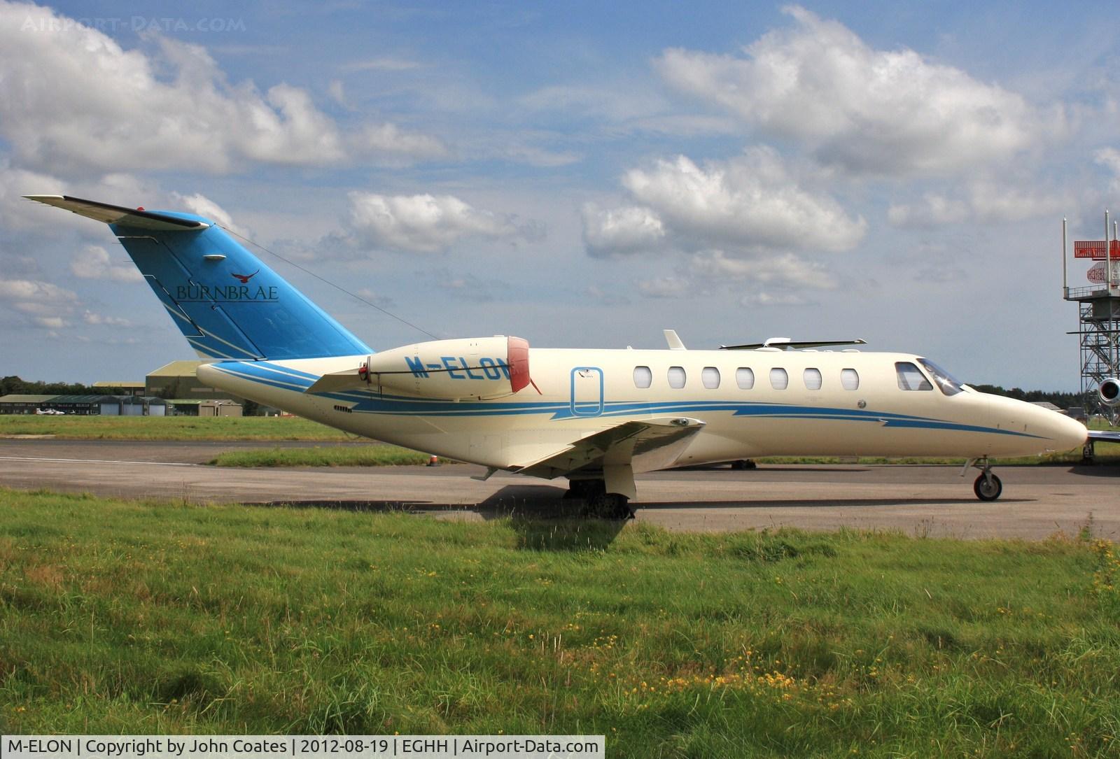 M-ELON, 2007 Cessna 525B CitationJet CJ3 C/N 525B-0148, At CSE