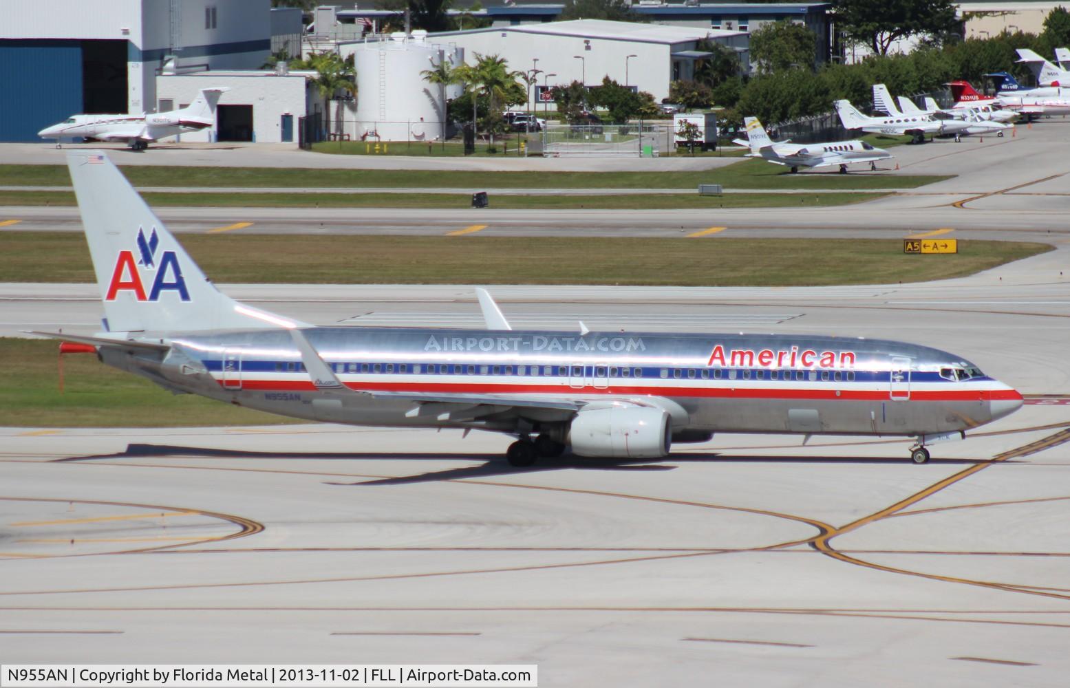 N955AN, 2001 Boeing 737-823 C/N 29540, American 737-800