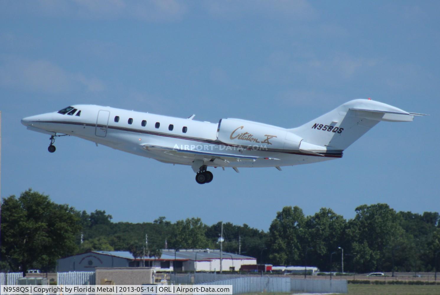 N958QS, 2001 Cessna 750 Citation X Citation X C/N 750-0158, Net Jets Citation X