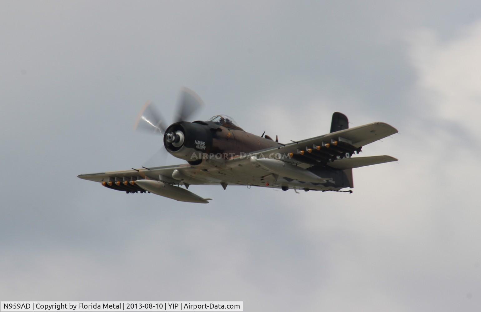 N959AD, Douglas A-1D Skyraider (AD-4NA) C/N 7759, AD-4 Skyraider