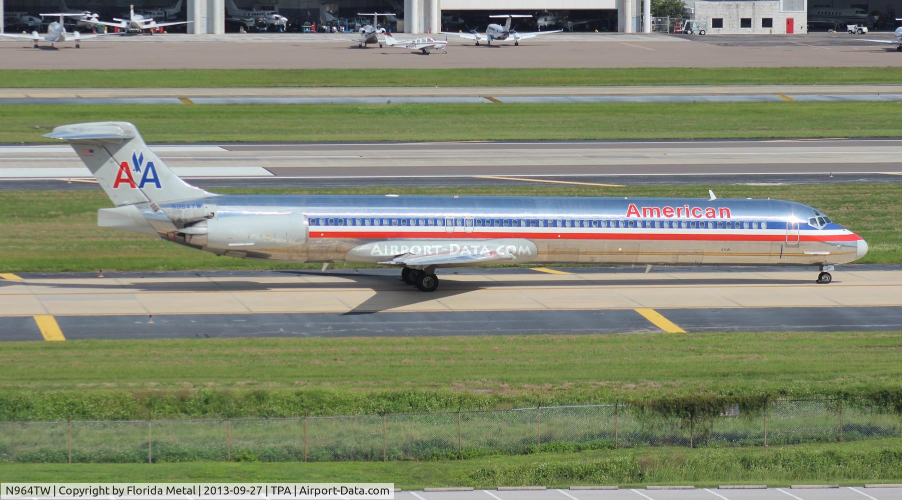 N964TW, 1999 McDonnell Douglas MD-83 (DC-9-83) C/N 53614, American MD-83