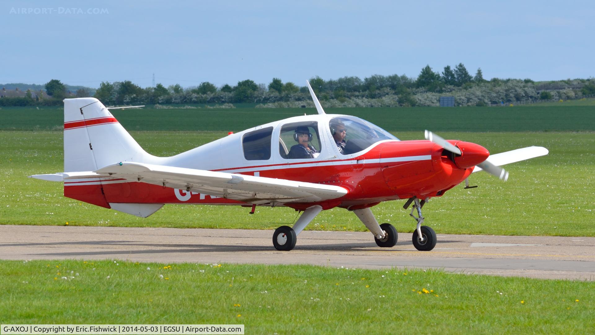 G-AXOJ, 1969 Beagle B-121 Pup Series 2 (Pup 150) C/N B121-109, 3. G-AXOJ preparing to depart Duxford Airfield.
