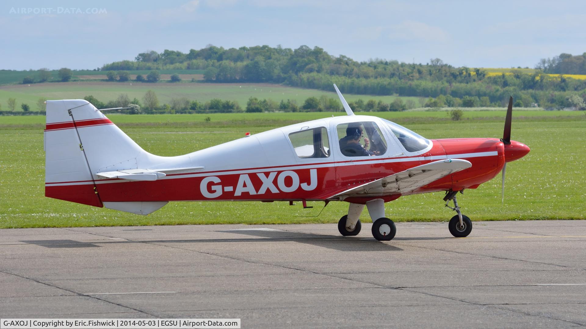 G-AXOJ, 1969 Beagle B-121 Pup Series 2 (Pup 150) C/N B121-109, 2. G-AXOJ preparing to depart Duxford Airfield.