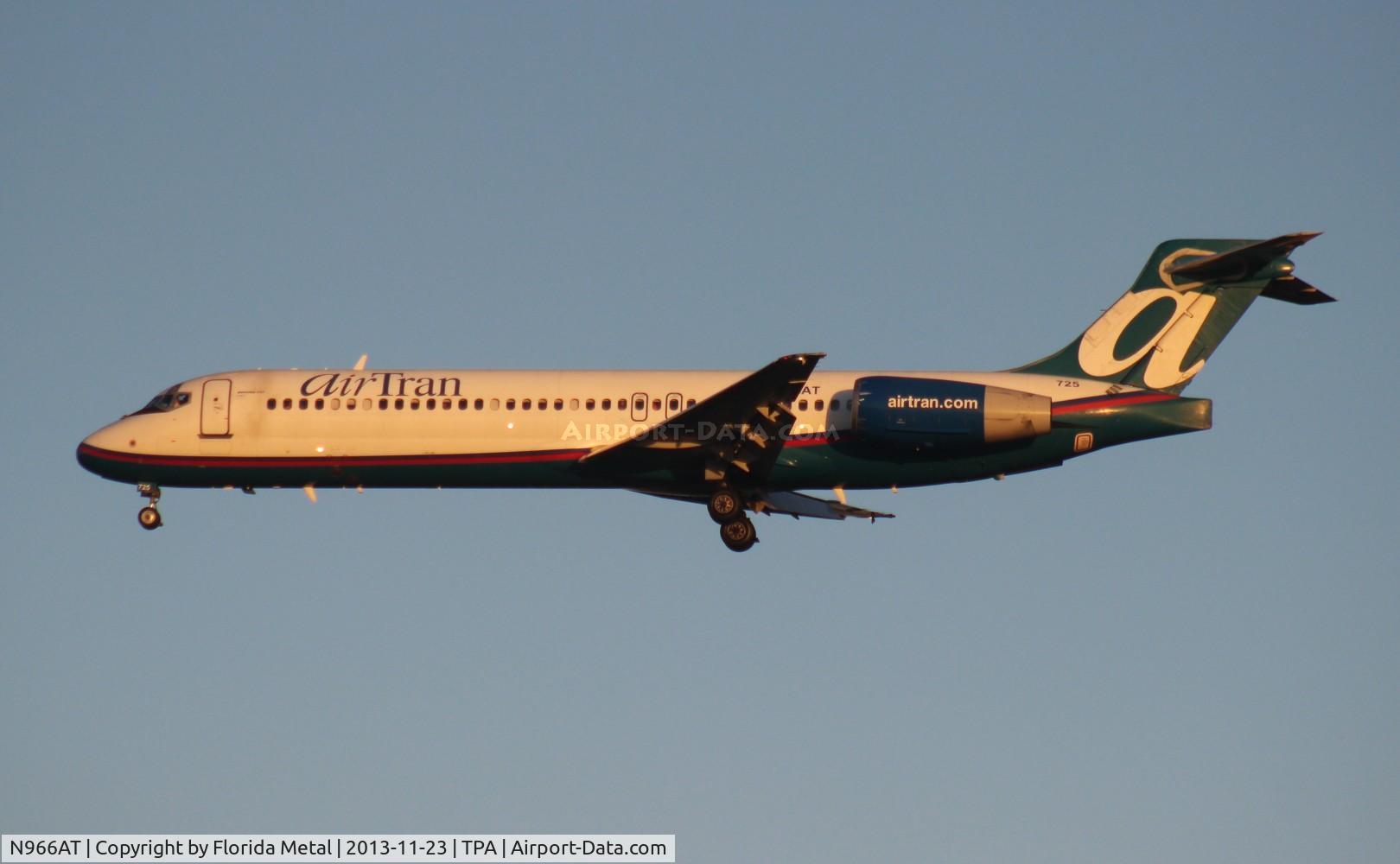 N966AT, 2001 Boeing 717-200 C/N 55027, Air Tran 717