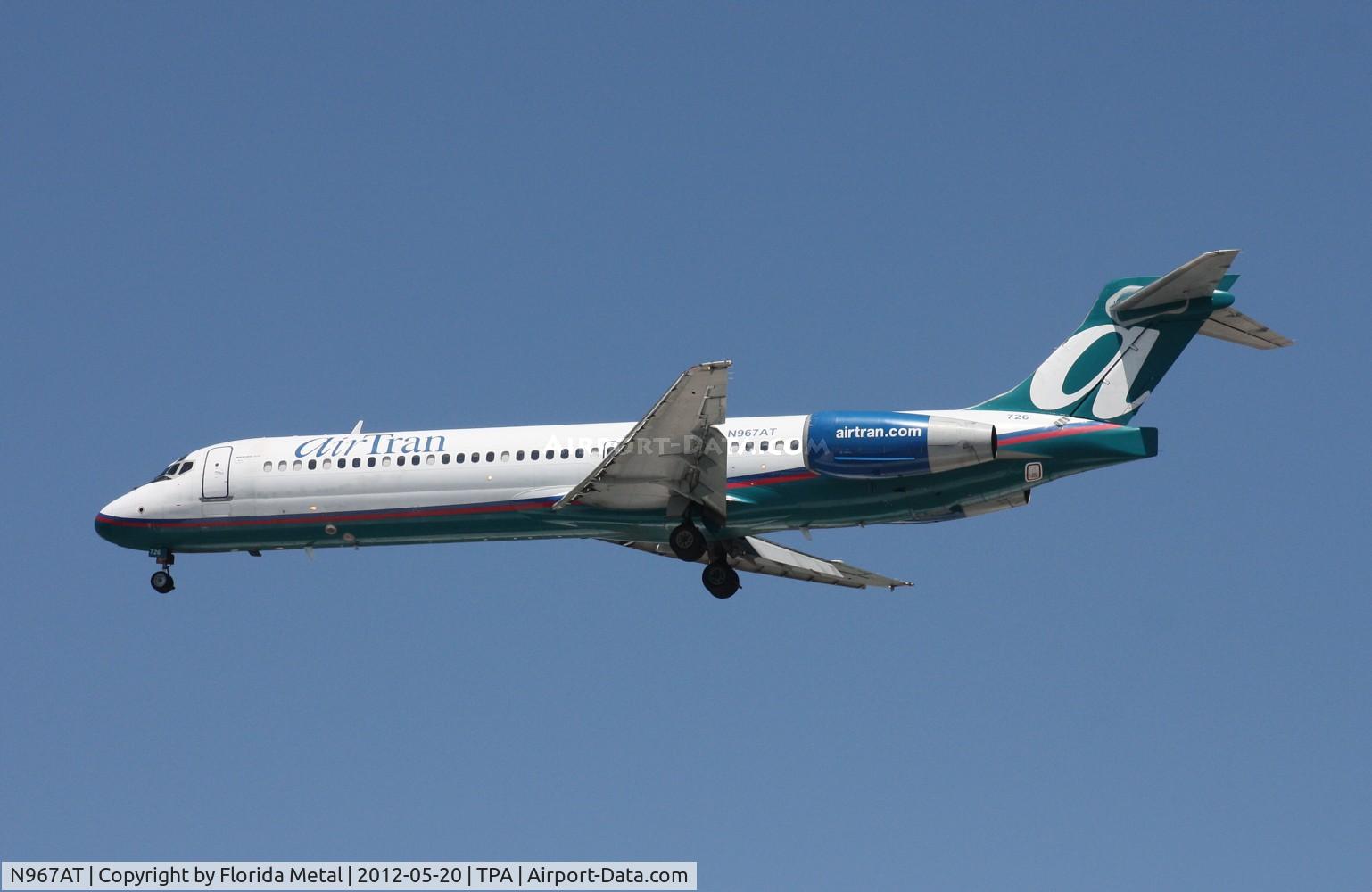 N967AT, 2001 Boeing 717-200 C/N 55028, Air Tran 717