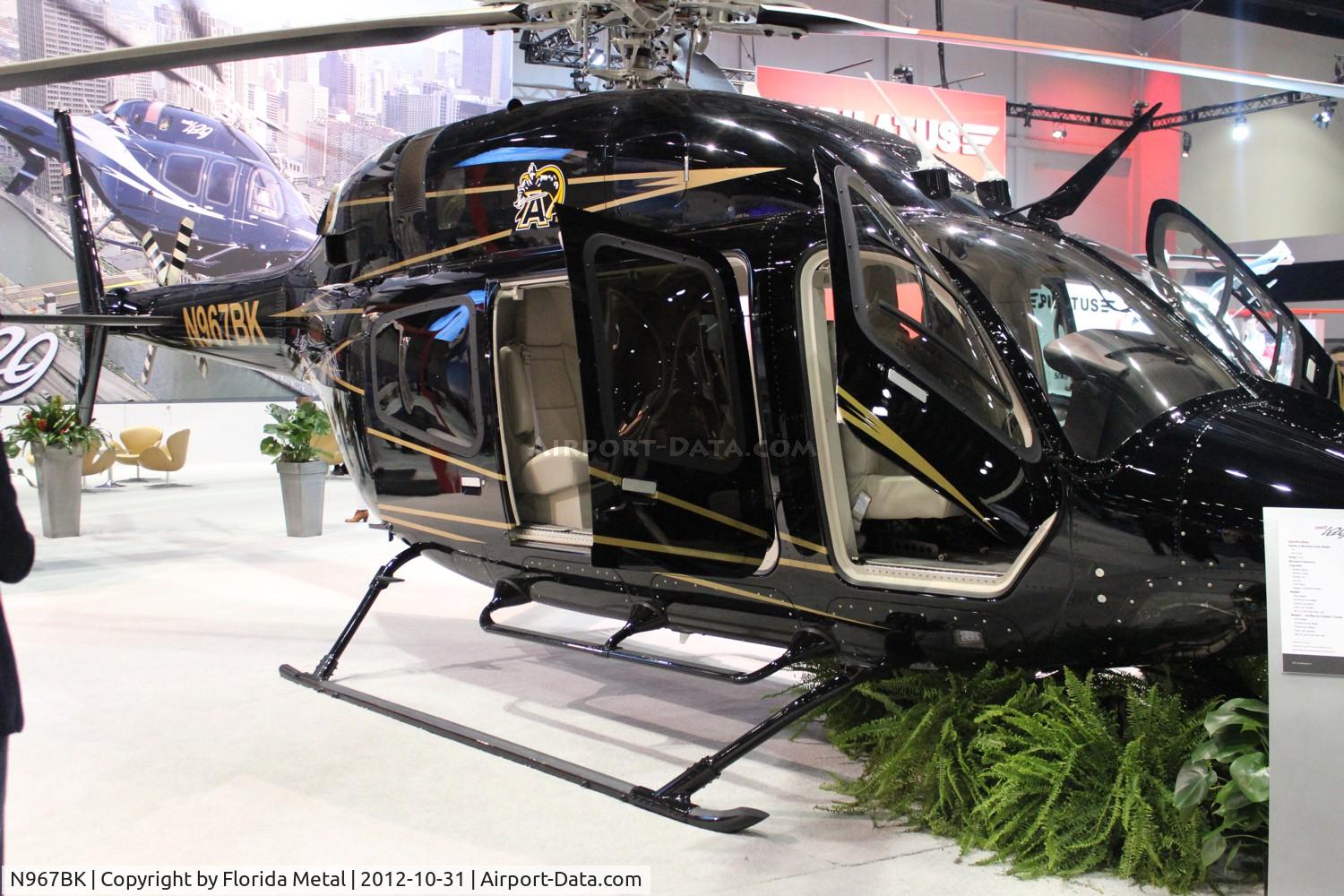 N967BK, 2011 Bell 429 GlobalRanger C/N 57074, Bell 429 at NBAA Orlando