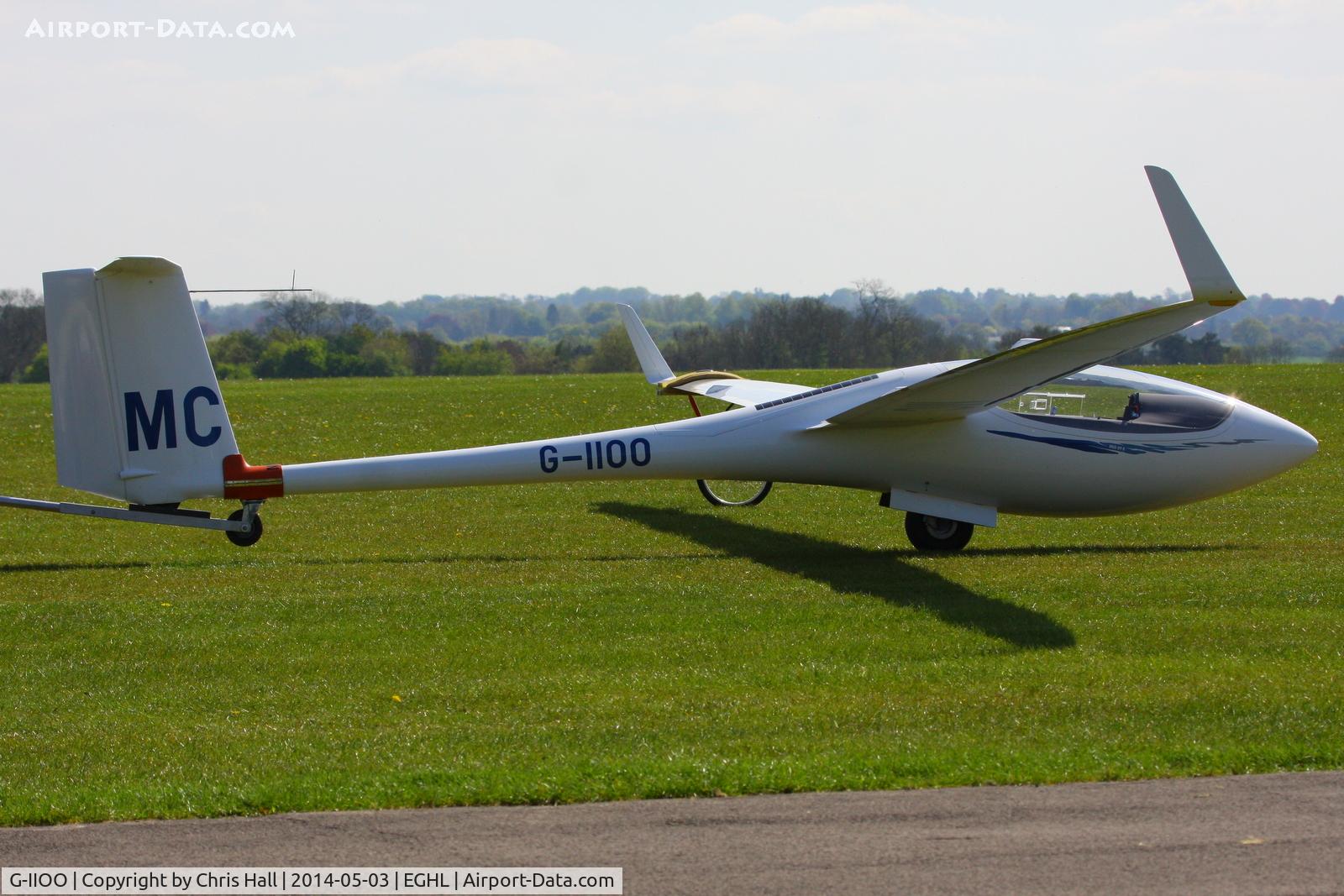 G-IIOO, 2009 Schleicher ASW-27-18 E C/N 29573, at Lasham airfield