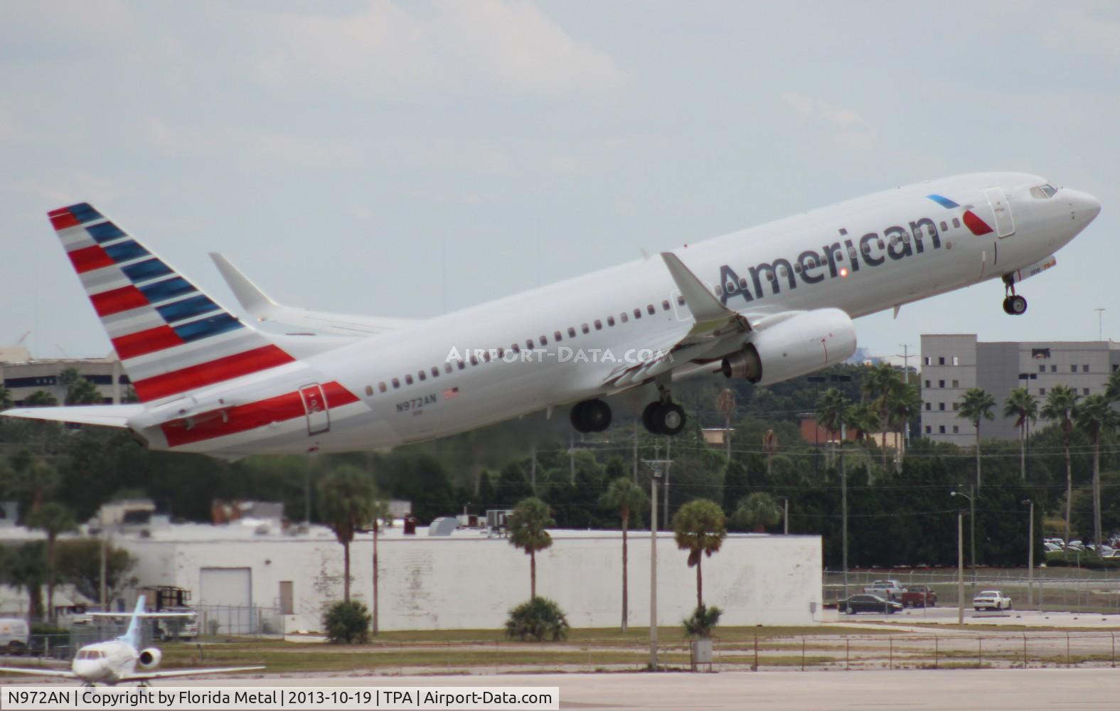 N972AN, 2001 Boeing 737-823 C/N 30097, American 737-800