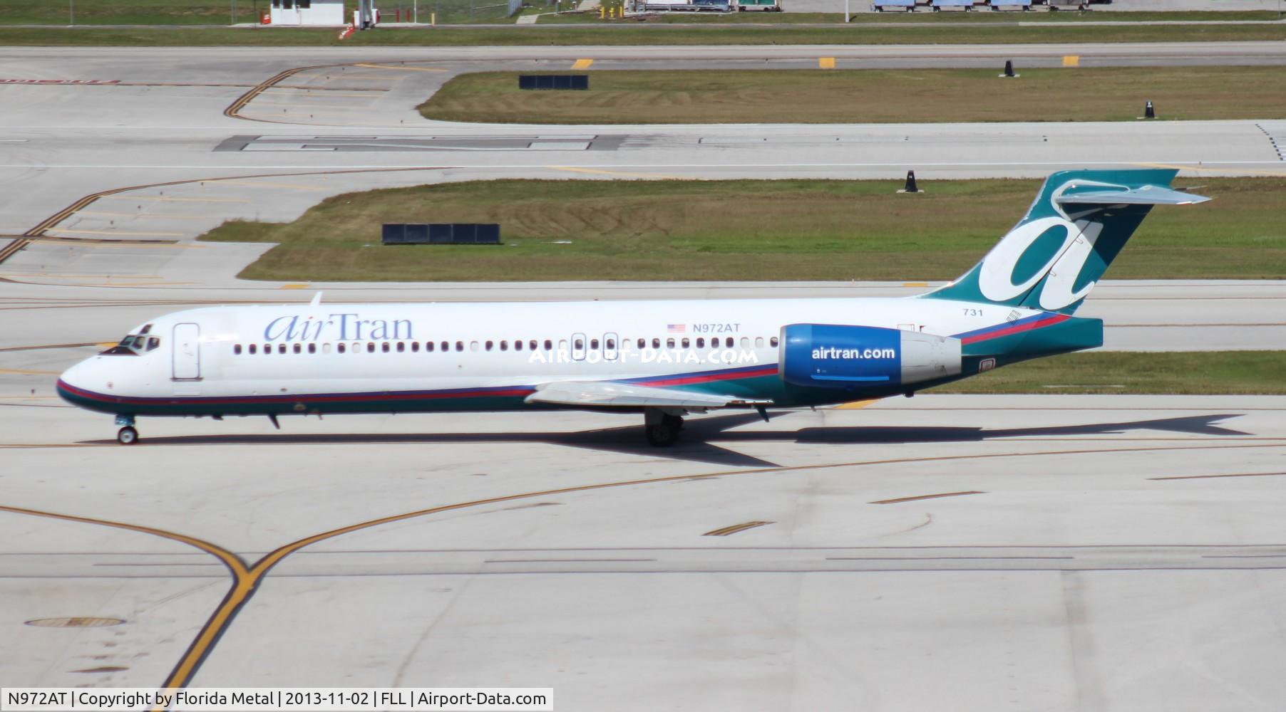 N972AT, 2001 Boeing 717-200 C/N 55033, Air Tran 717