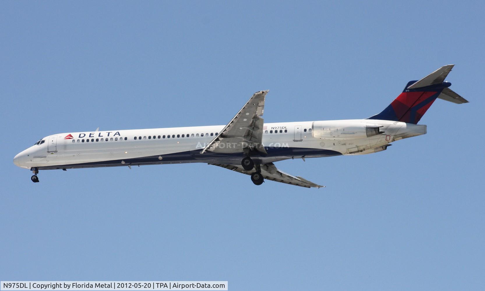 N975DL, 1991 McDonnell Douglas MD-88 C/N 53243, Delta MD-88