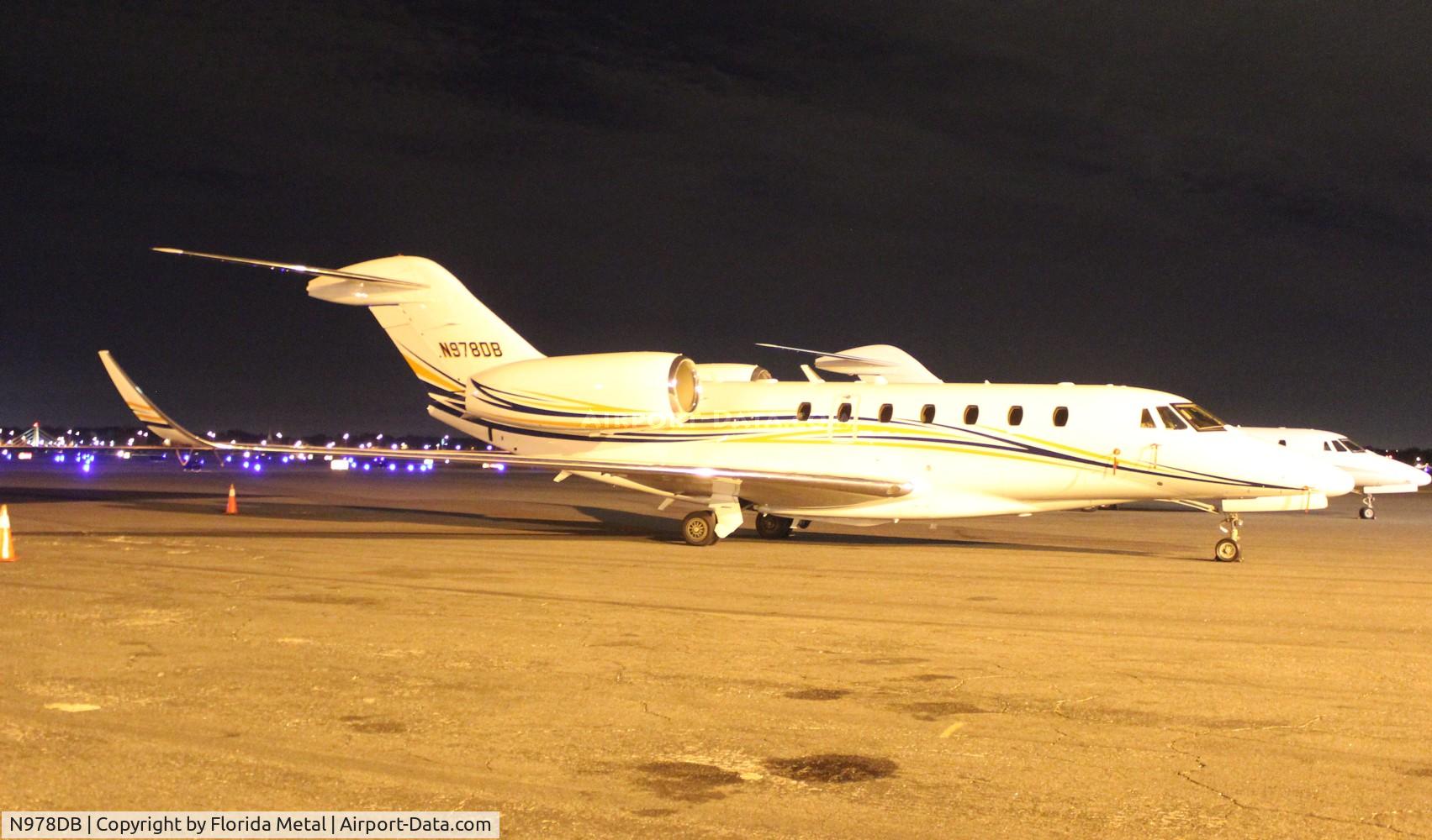 N978DB, 1996 Cessna 750 Citation X C/N 750-0009, Citation X