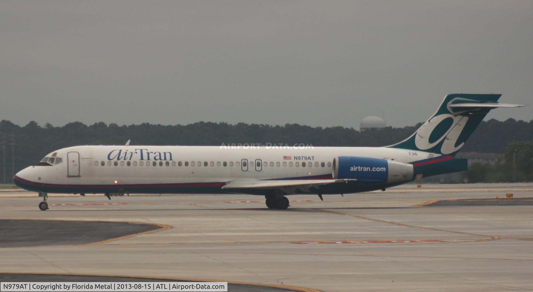 N979AT, 2002 Boeing 717-200 C/N 55038, Air Tran 717