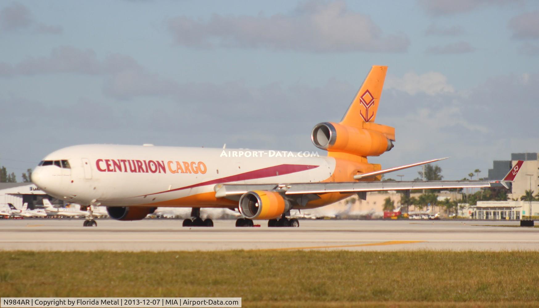 N984AR, 1992 McDonnell Douglas MD-11F C/N 48429, Centurion MD-11F