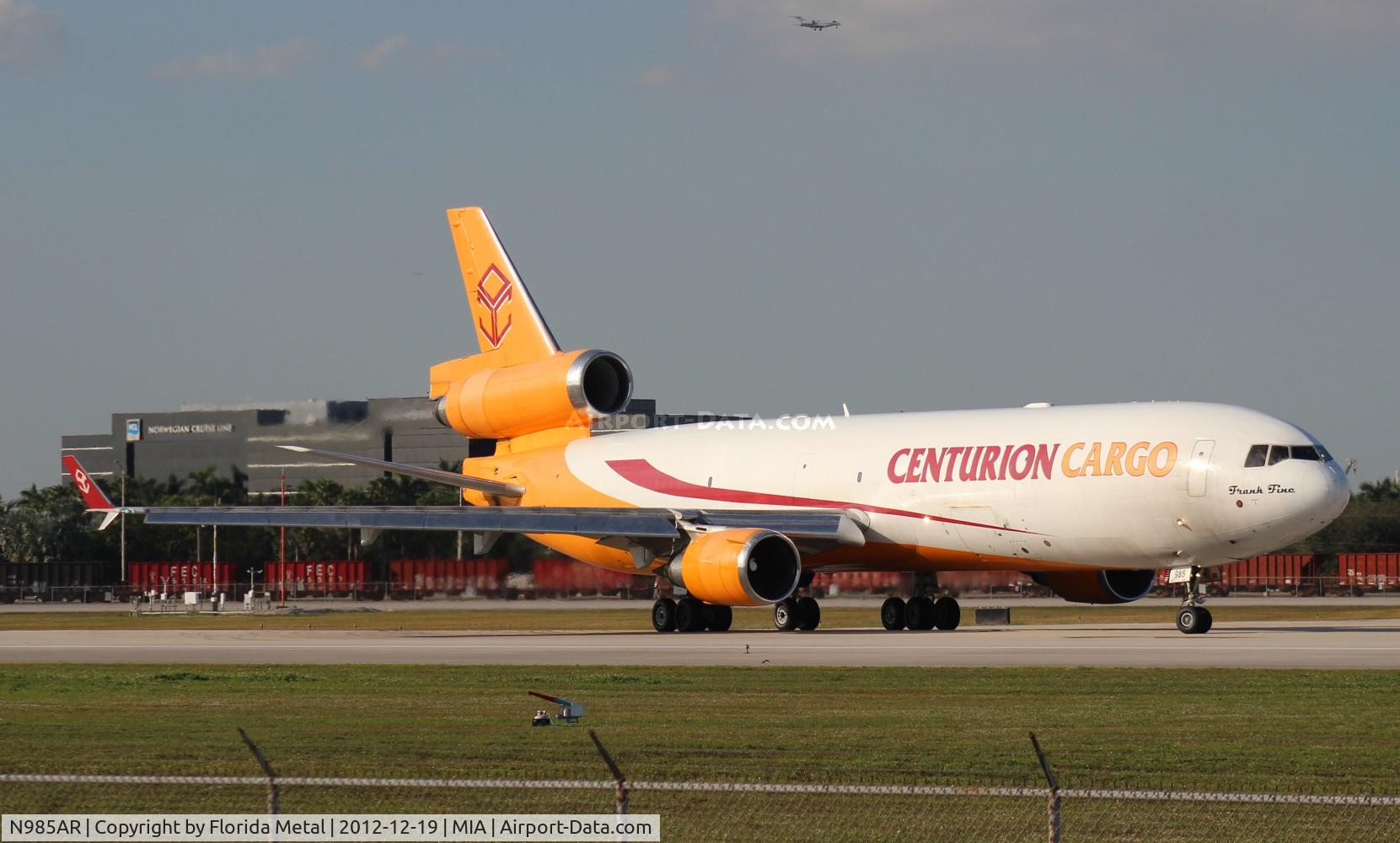 N985AR, 1992 McDonnell Douglas MD-11F C/N 48430, Centurion MD-11F