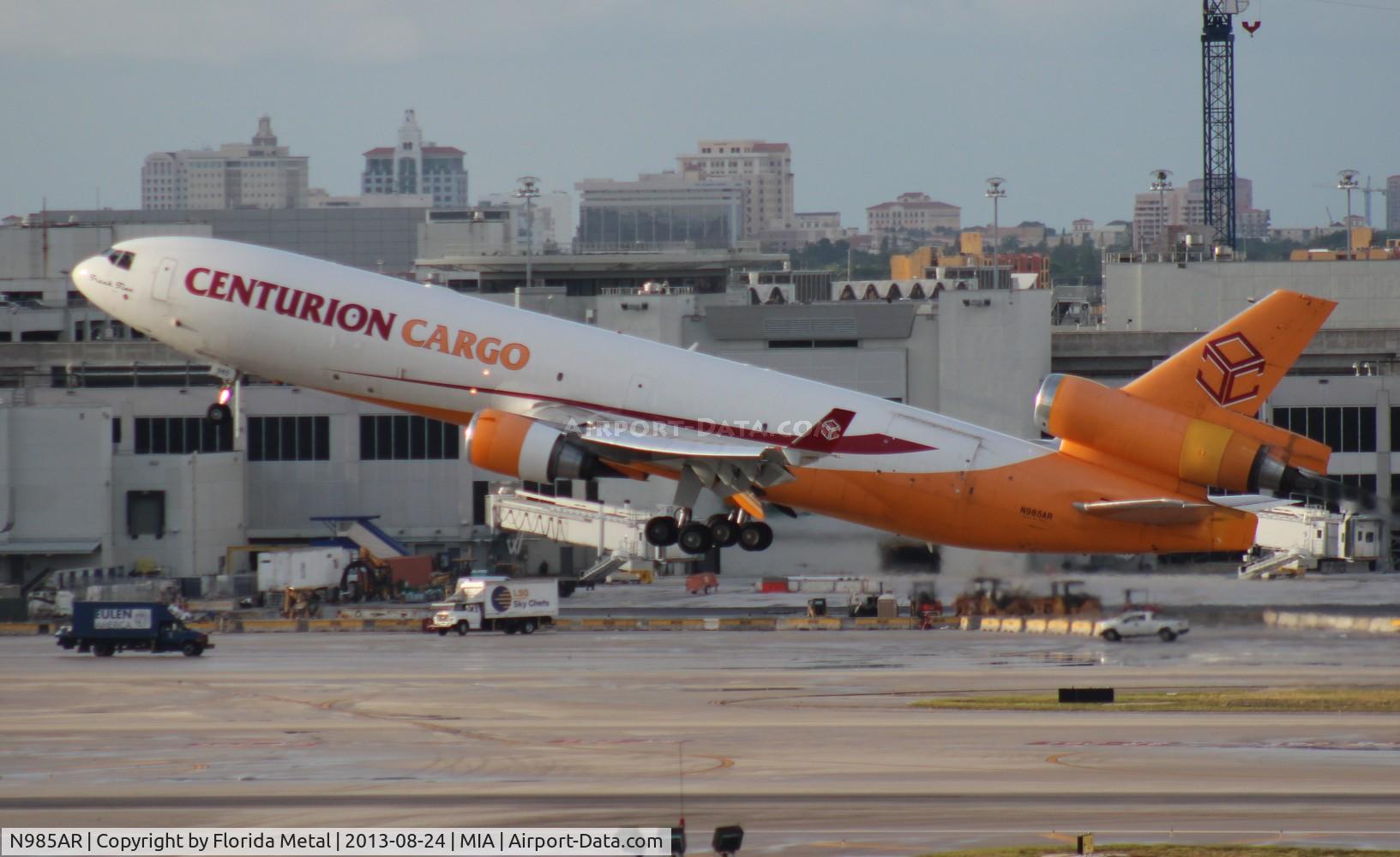 N985AR, 1992 McDonnell Douglas MD-11F C/N 48430, Centurion MD-11F
