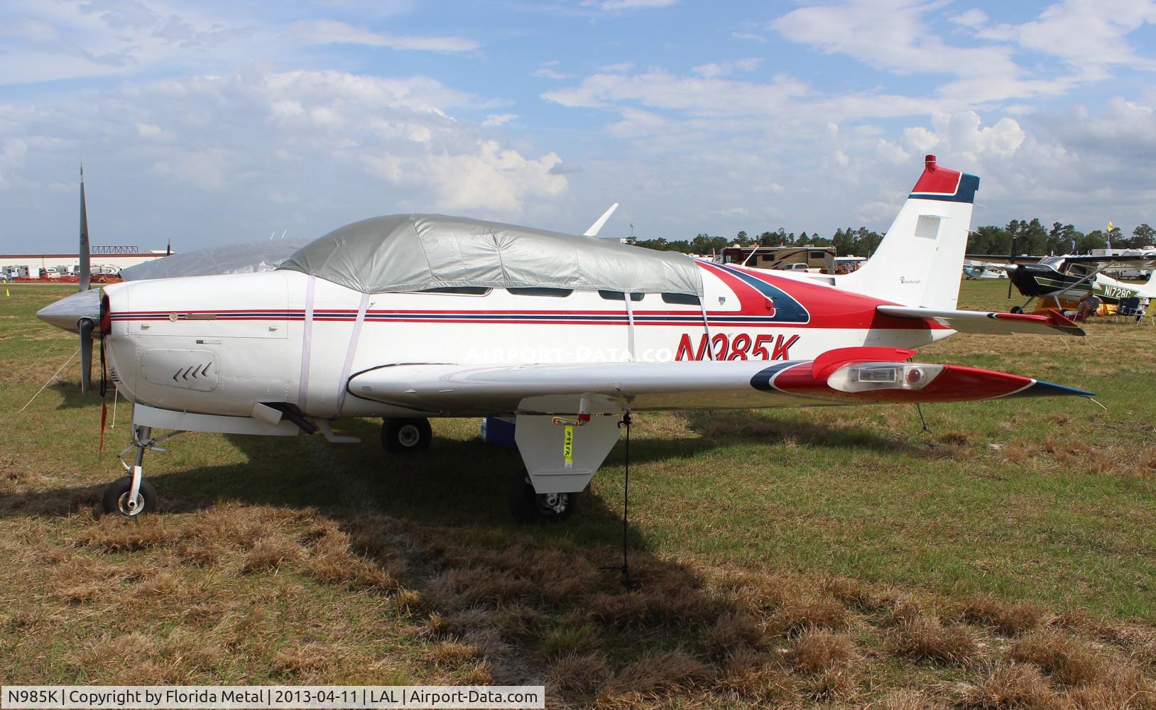 N985K, 1981 Beech A36 Bonanza 36 C/N E-1947, Beech A36