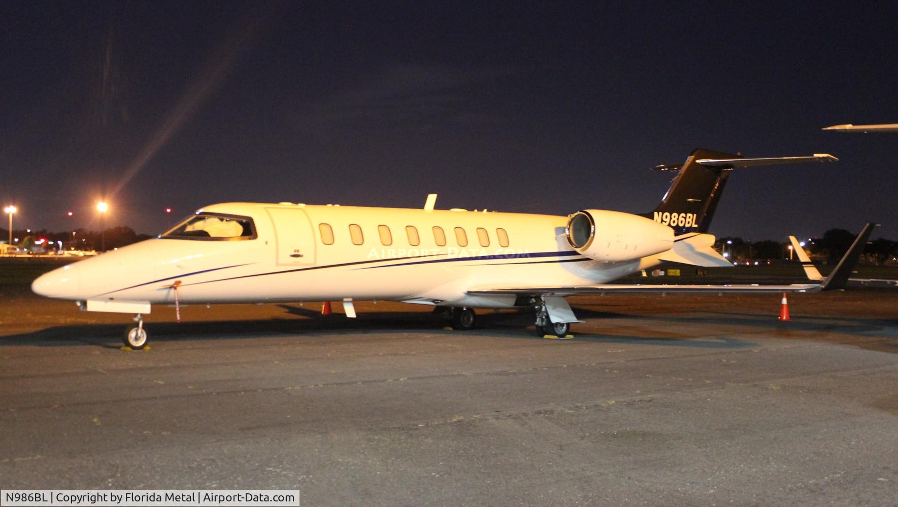 N986BL, 2013 Learjet 45 C/N 45-449, Lear 45