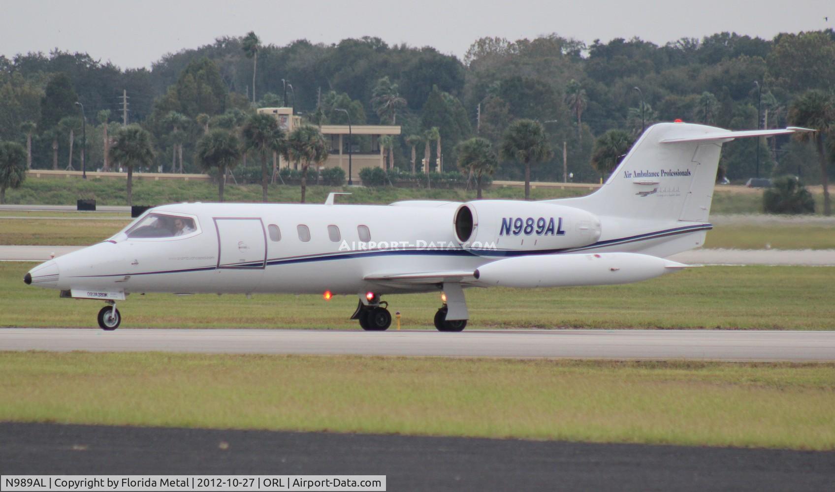 N989AL, 1978 Gates Learjet 35A C/N 212, Lear 35A