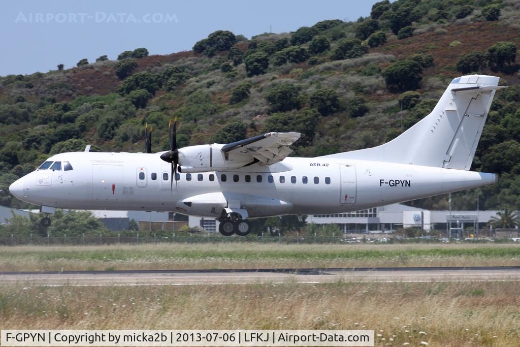 F-GPYN, 1997 ATR 42-500 C/N 539, Landing