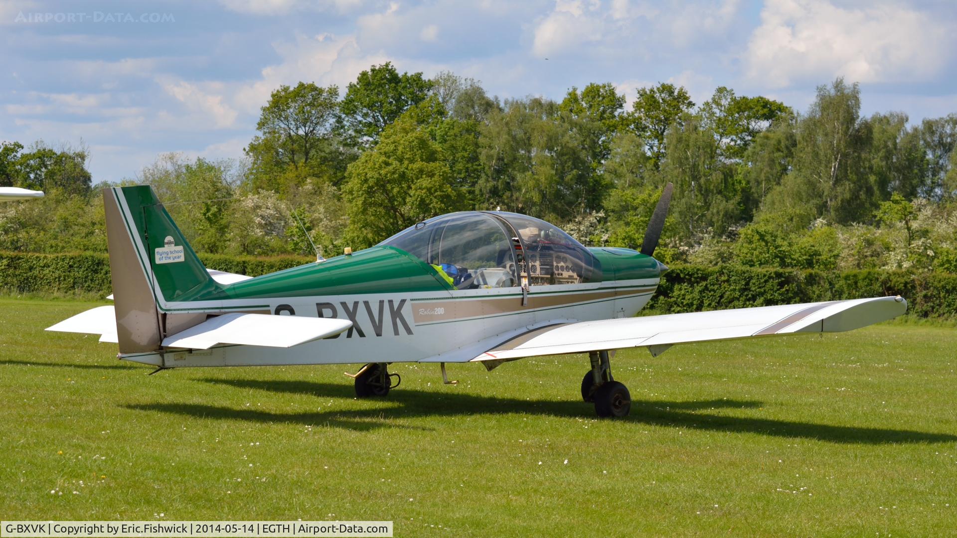 G-BXVK, 1998 Robin HR-200-120B C/N 326, 2. G-BXVK visiting The Shuttleworth Collection.