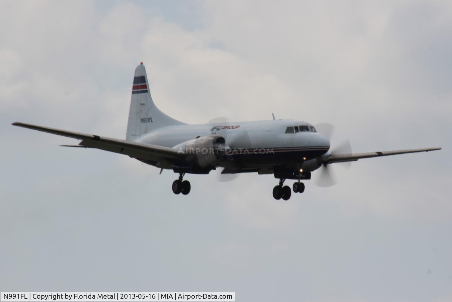 N991FL, 1958 Convair 440 Metropolitan C/N 508, IFL Group Convair 580
