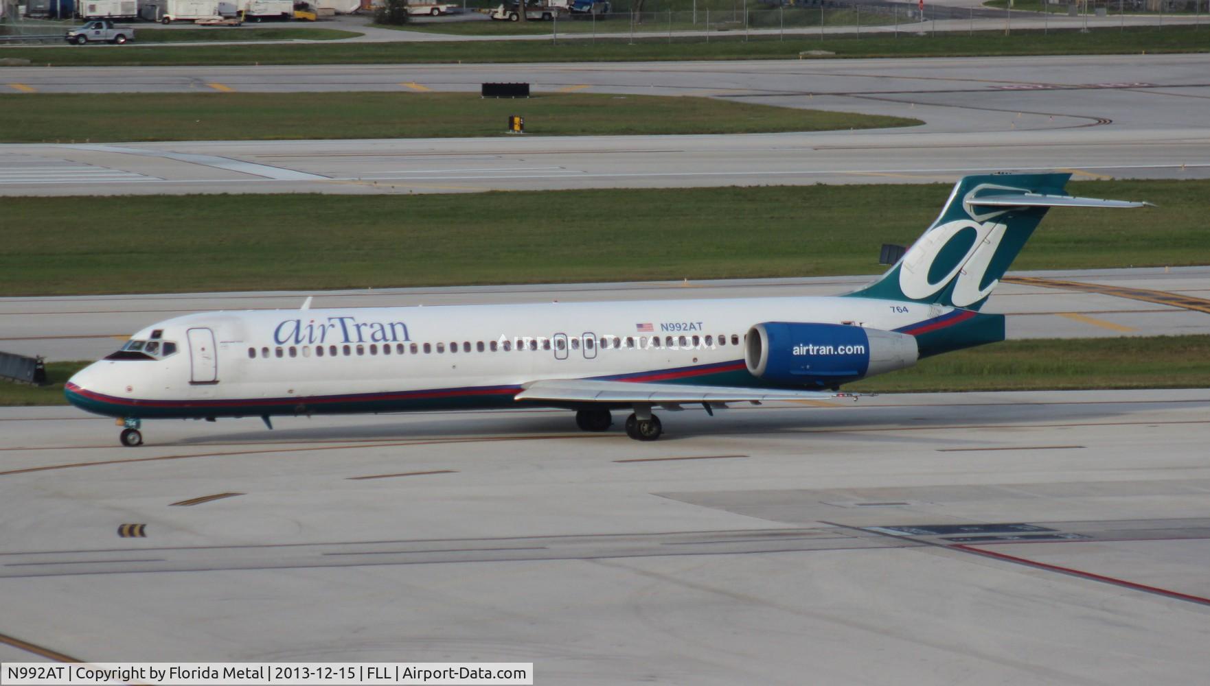 N992AT, 2002 Boeing 717-200 C/N 55136, Air Tran 717