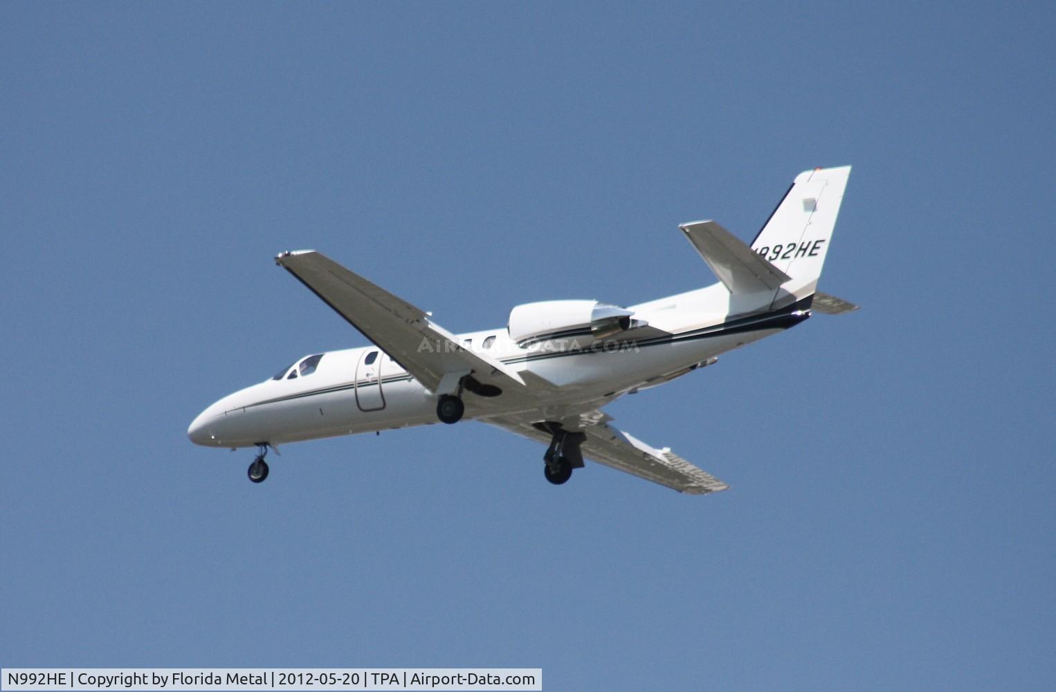 N992HE, 2002 Cessna 550 C/N 550-1006, Citation 550