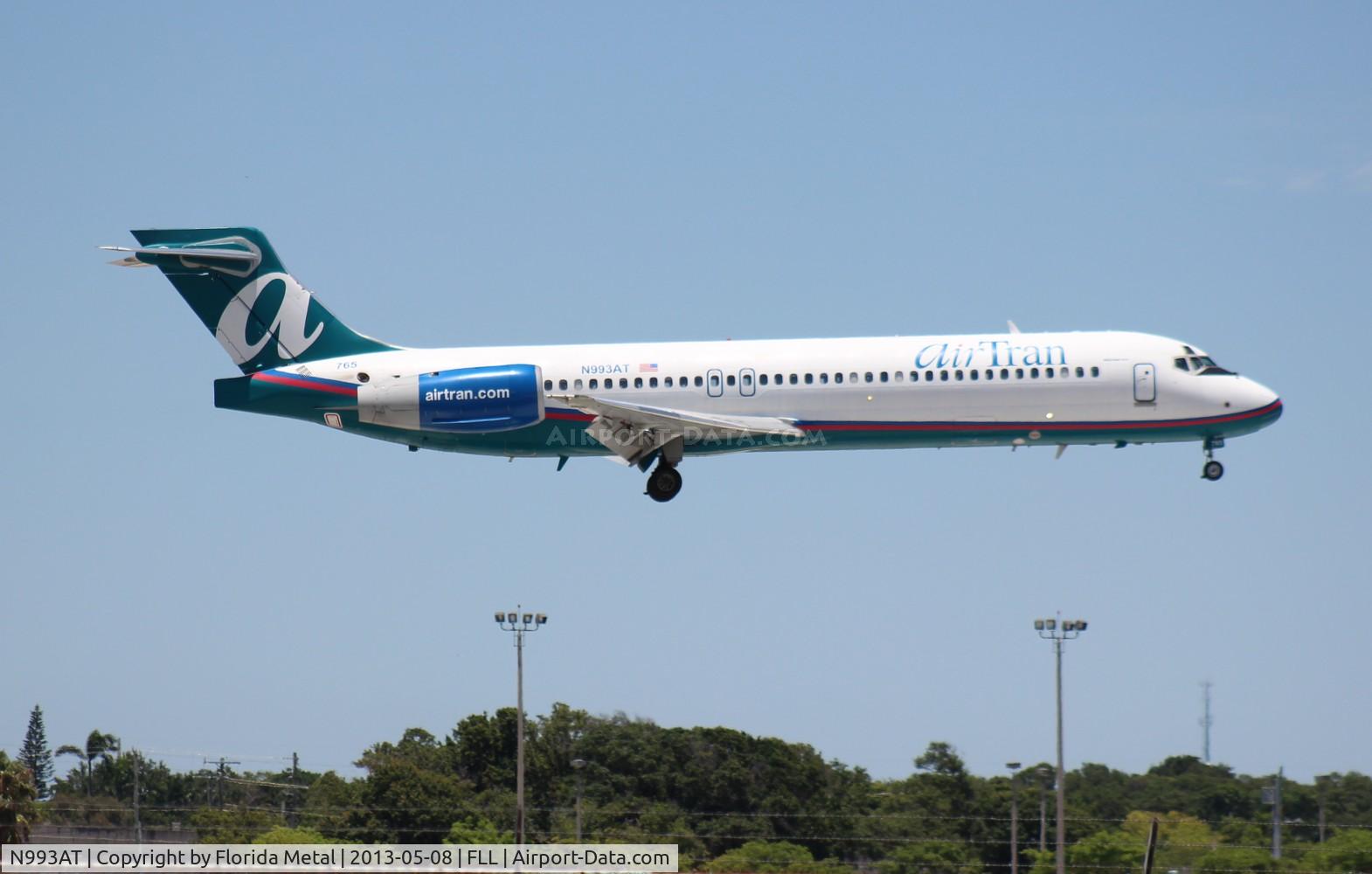 N993AT, 2002 Boeing 717-200 C/N 55137, Air Tran 717