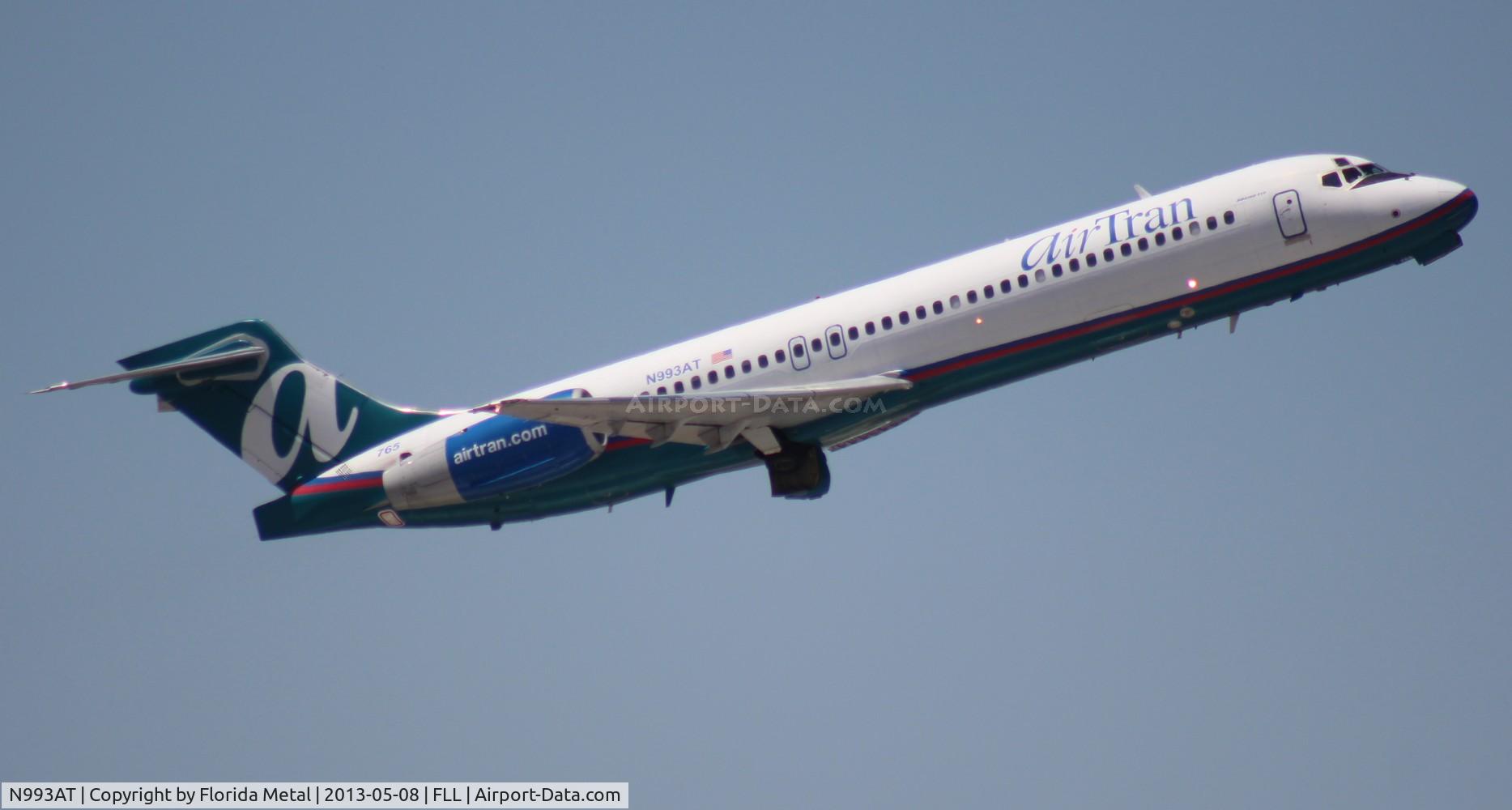 N993AT, 2002 Boeing 717-200 C/N 55137, Air Tran 717