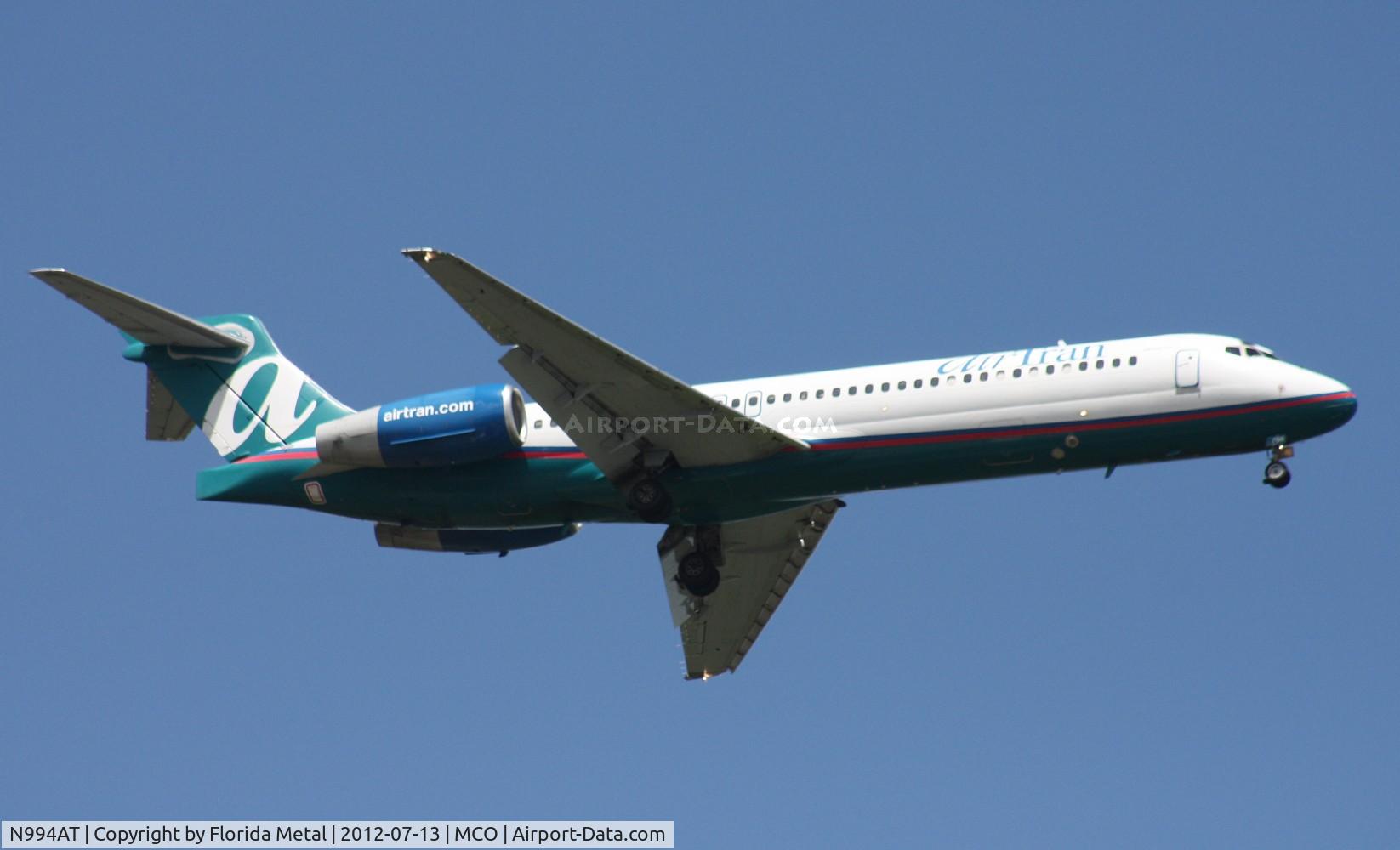 N994AT, 2002 Boeing 717-200 C/N 55138, Air Tran 717
