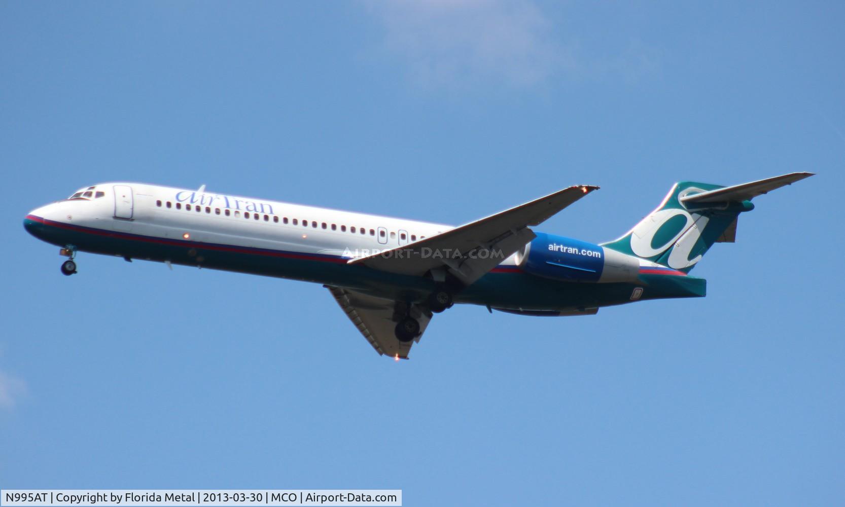 N995AT, 2002 Boeing 717-200 C/N 55139, Air Tran 717