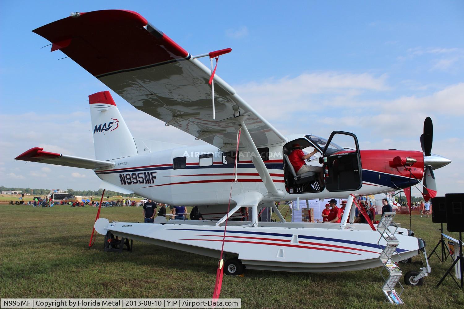 N995MF, 2013 Quest Kodiak 100 C/N 100-0095, Kodiak 100