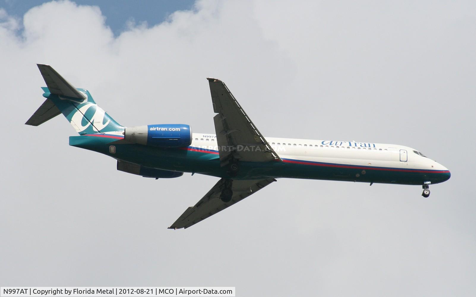 N997AT, 2002 Boeing 717-200 C/N 55141, Air Tran 717