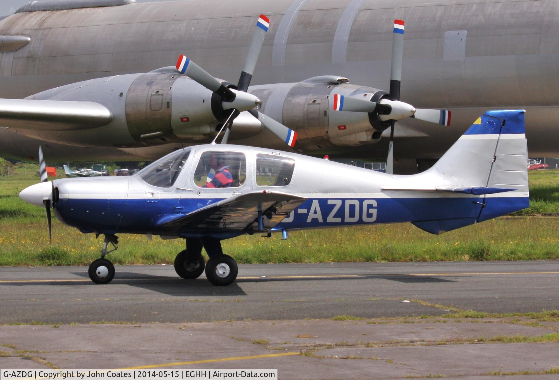 G-AZDG, 1970 Beagle B-121 Pup Series 2 (Pup 150) C/N B121-145, Arriving to Airtime