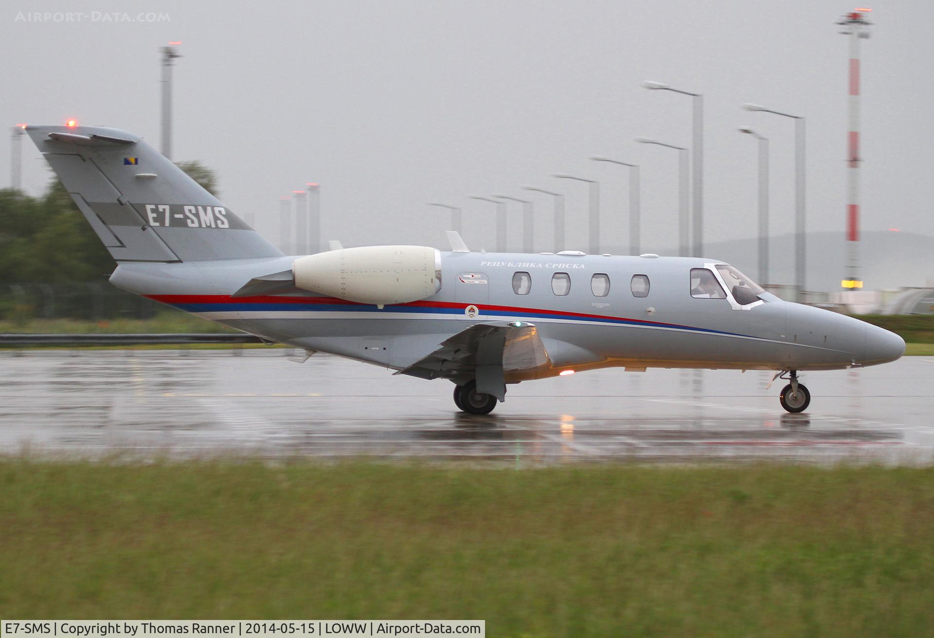 E7-SMS, 2008 Cessna 525 CitationJet CJ1+ C/N 525-0666, Republika Srbska Cessna 525