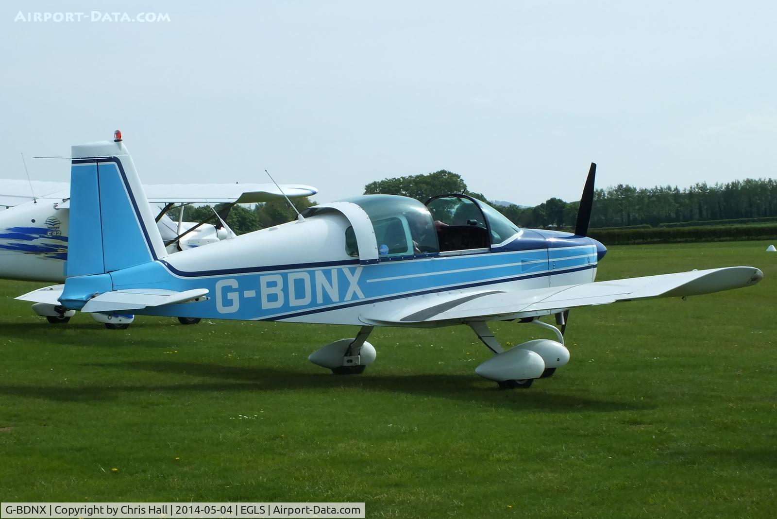 G-BDNX, 1975 Grumman American AA-1B Trainer C/N AA1B-0590, at Old Sarum