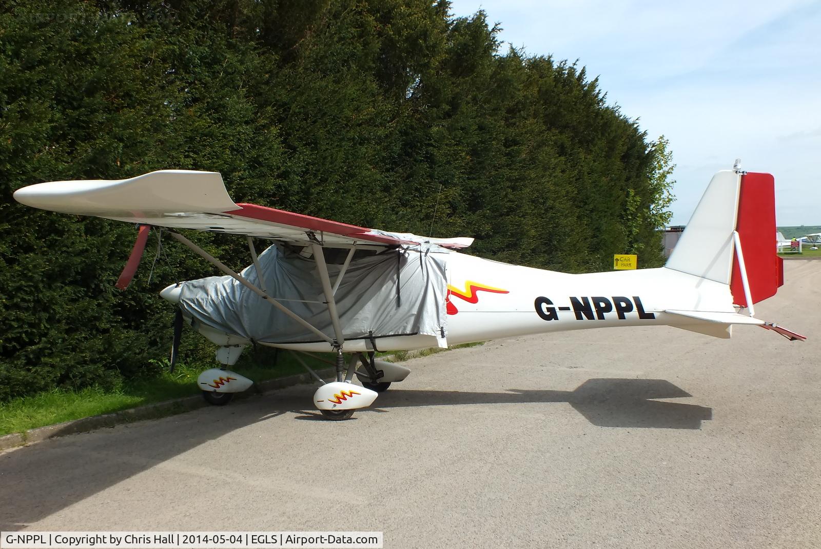 G-NPPL, 2003 Comco Ikarus C42 FB100 C/N 0307-6543, at Old Sarum