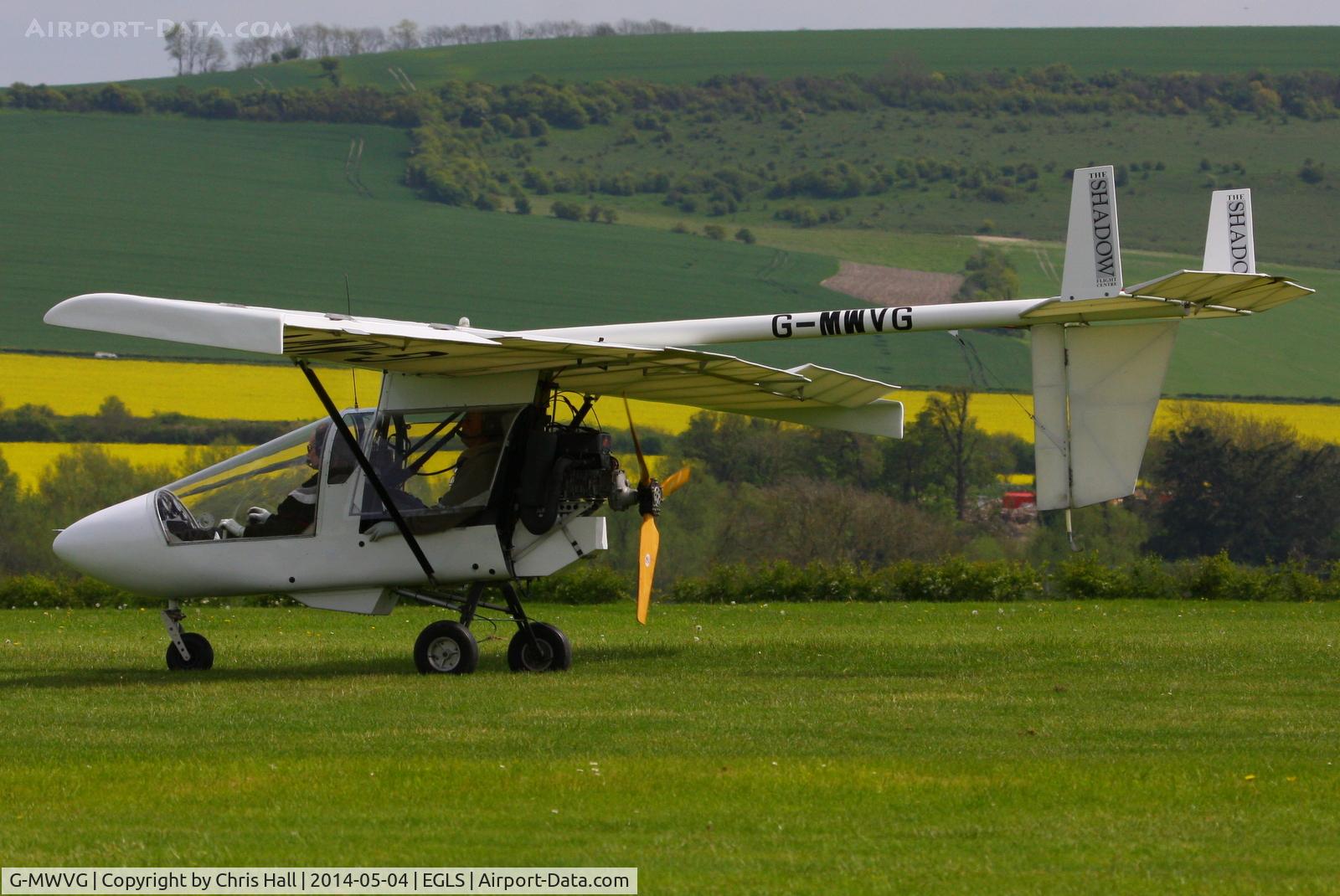 G-MWVG, 1991 CFM Shadow Series CD C/N 151, at Old Sarum