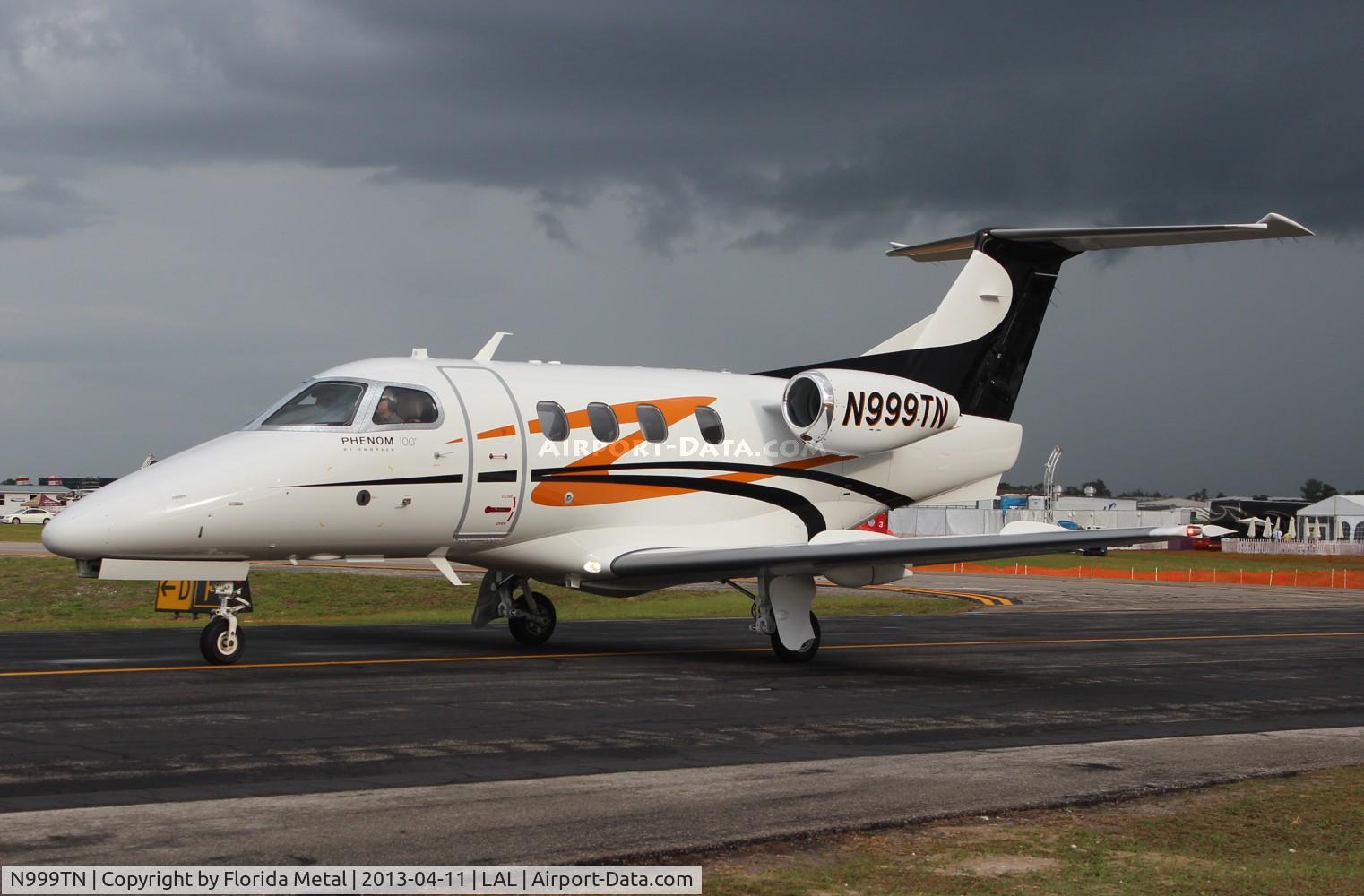 N999TN, 2012 Embraer EMB-500 Phenom 100 C/N 50000270, Phenom 100 with approaching storm