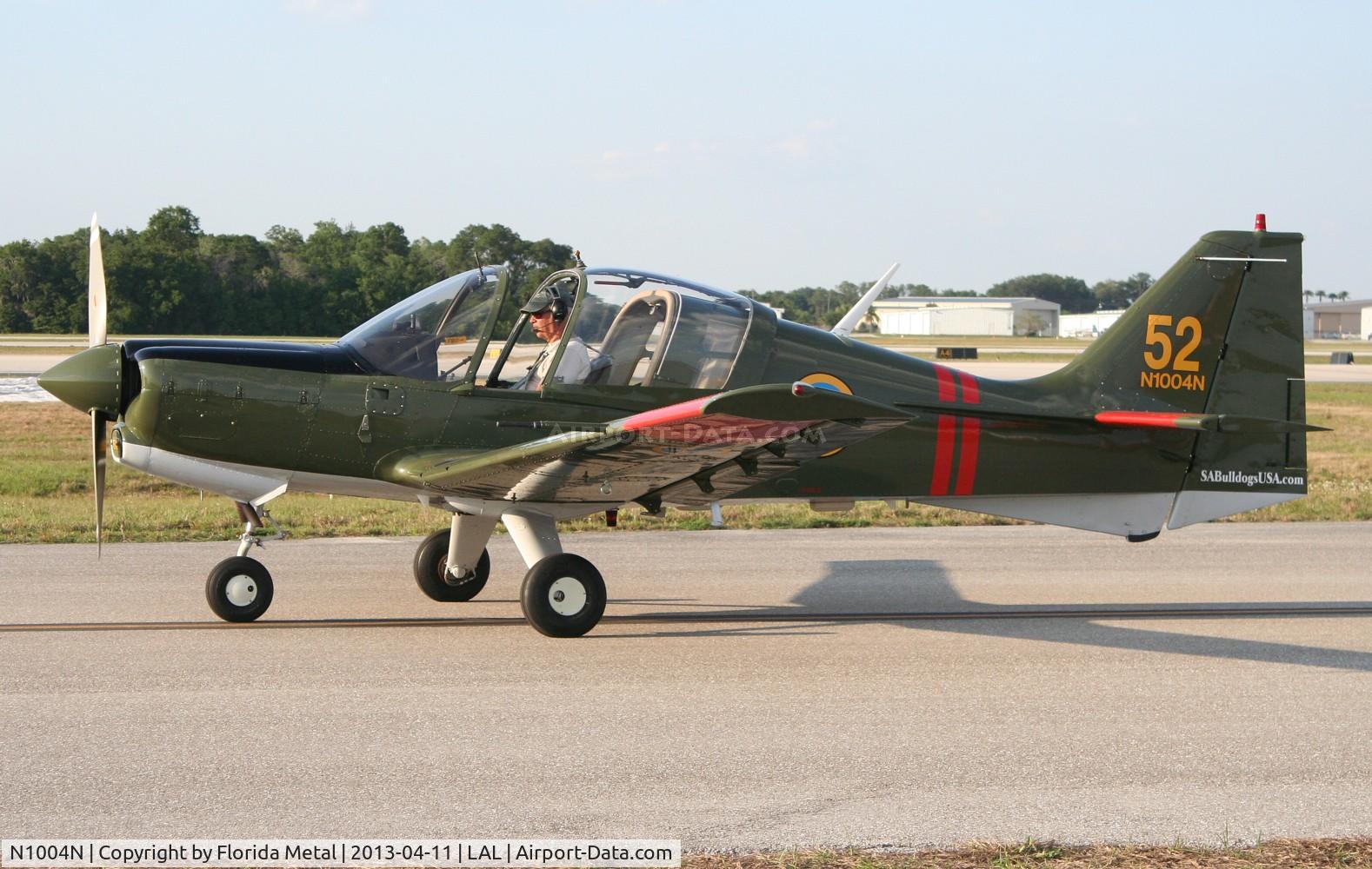 N1004N, 1972 Scottish Aviation Sk.61E Bulldog C/N BH100/167, Scottish Aviation Bulldog