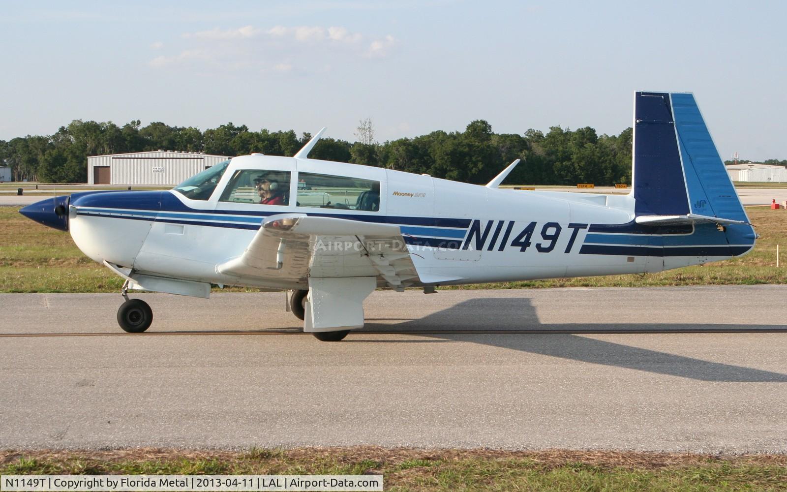 N1149T, 1981 Mooney M20J 201 C/N 24-1215, Mooney M20J