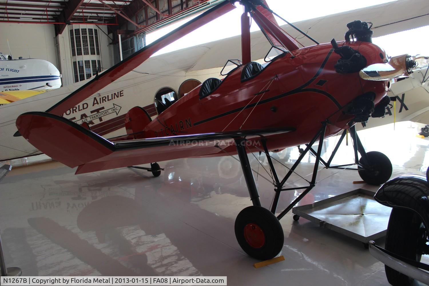 N1267B, 1932 Pitcairn PA-18 C/N G-65, Pitcairn PA18