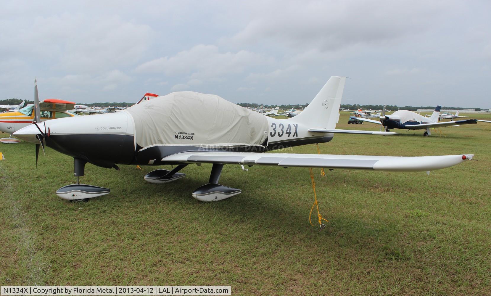N1334X, 2007 Columbia Aircraft Mfg LC42-550FG C/N 42510, Columbia LC42