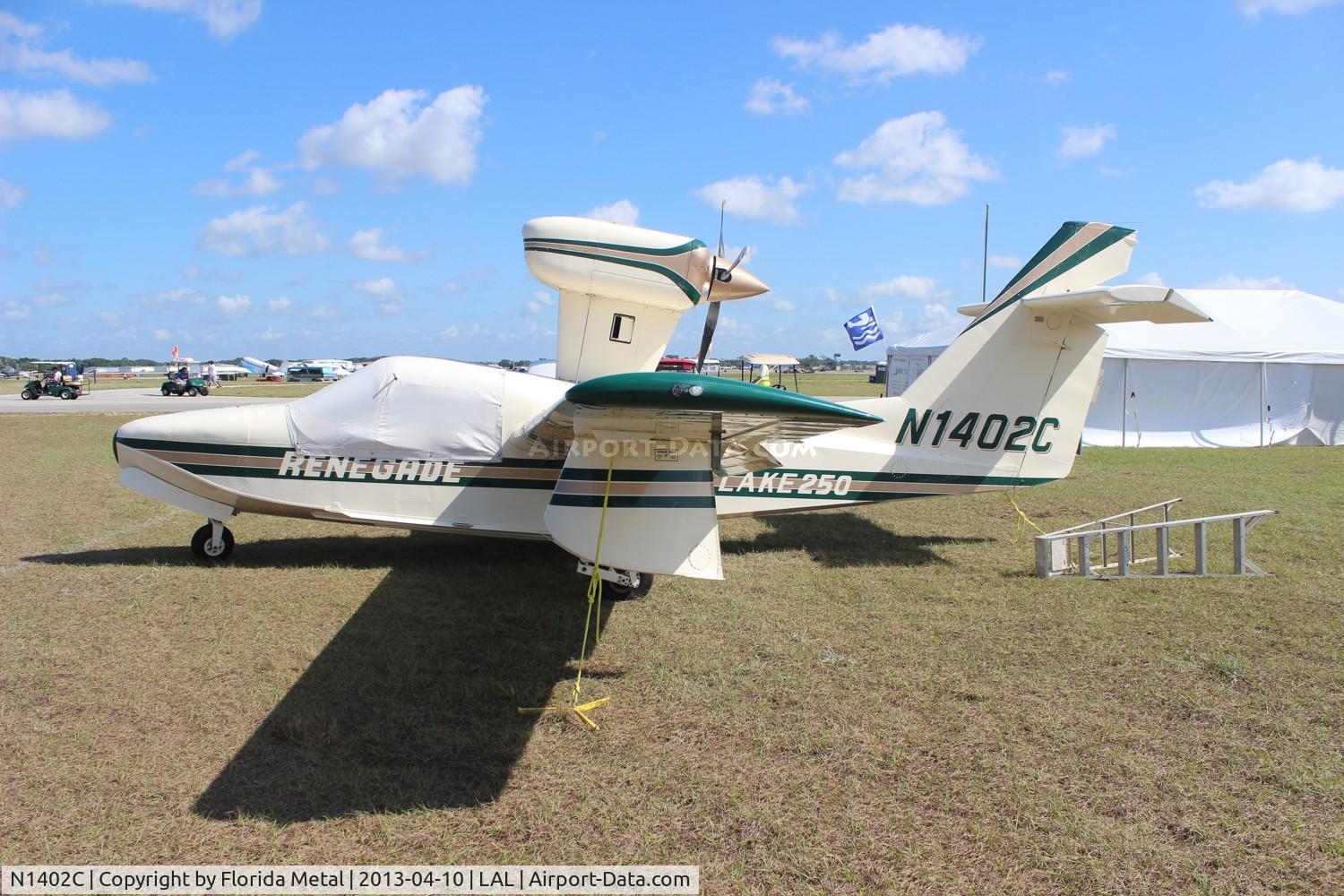 N1402C, 1984 Aerofab Inc Lake LA-4-250 C/N 15, Lake LA-4