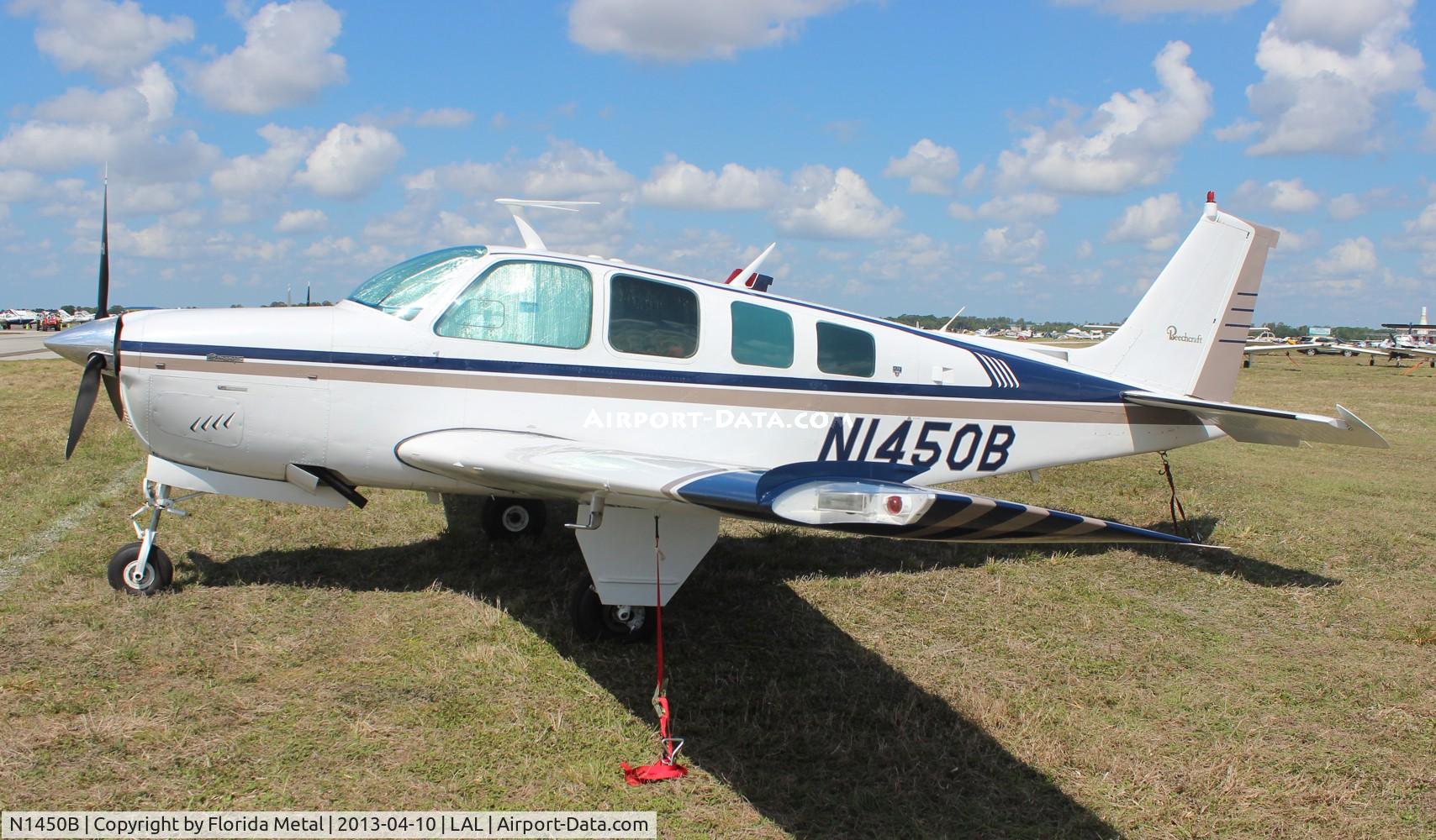 N1450B, 1977 Beech A36 Bonanza 36 C/N E-989, Beech A36