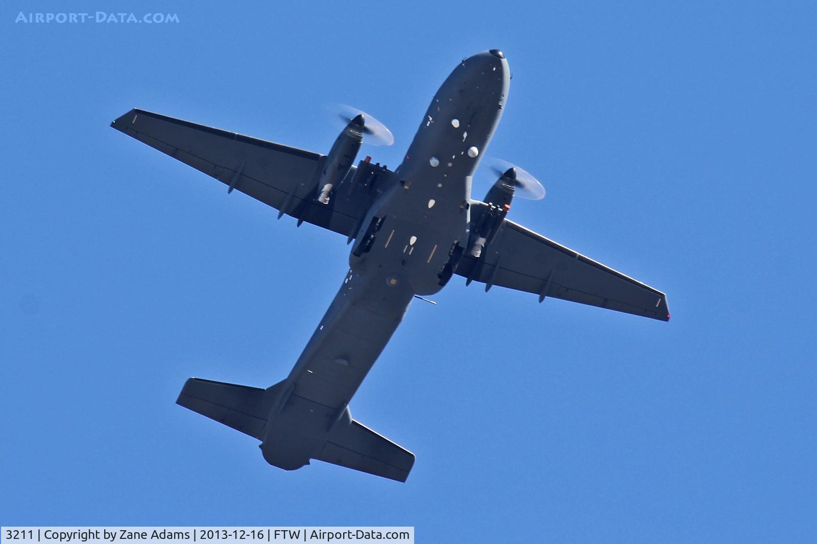 3211, 2013 CASA CN-235M C/N C-035, Royal Jordanian Air Force Gunship flight test over Fort Worth