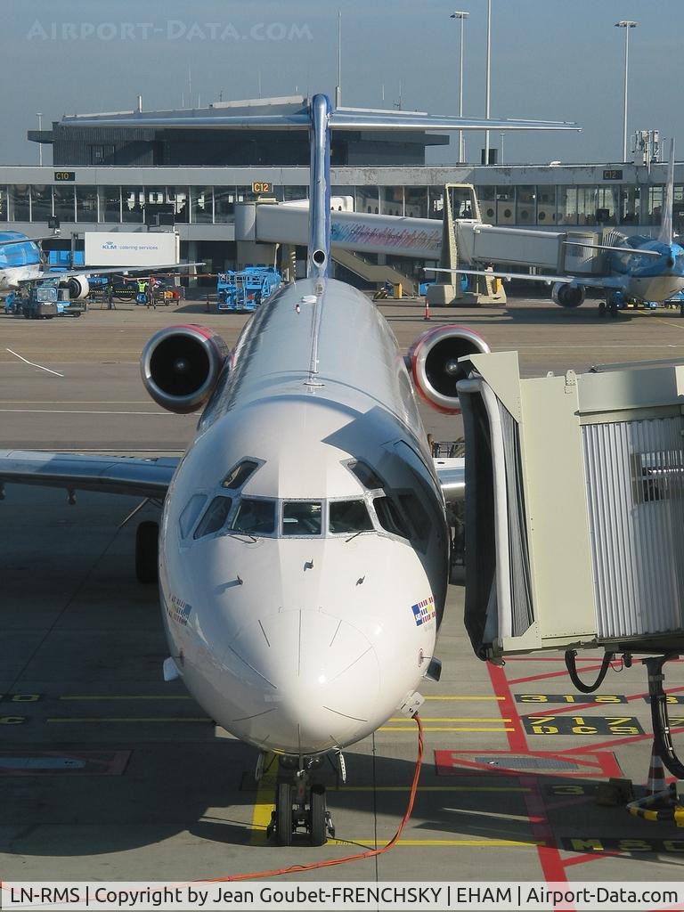 LN-RMS, 1992 McDonnell Douglas MD-82 (DC-9-82) C/N 53368, Nial Viking in 2004'