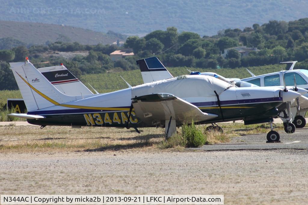 N344AC, 1978 Piper PA-28R-201T Cherokee Arrow III C/N 28R-7803350, Parked